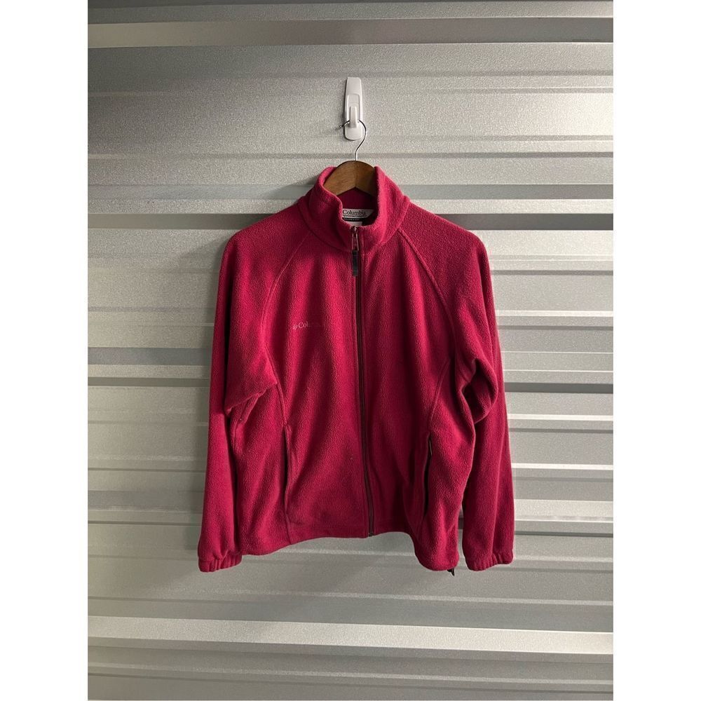 Pink Columbia Sportswear Fleece Jacket Size M